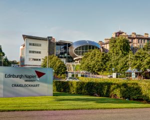 Craiglockhart facilities.  Buildings exteriors.
